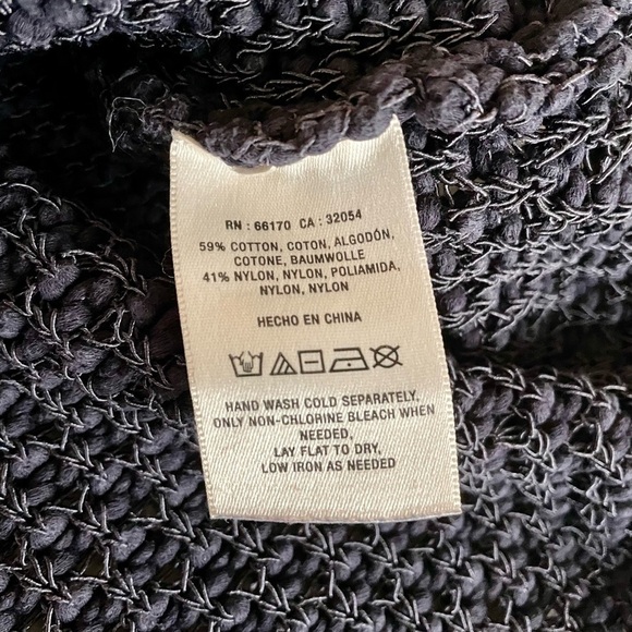 Anthropologie Mock Neck Chunky Knit Short Sleeve Sweater Small - Picture 8 of 11